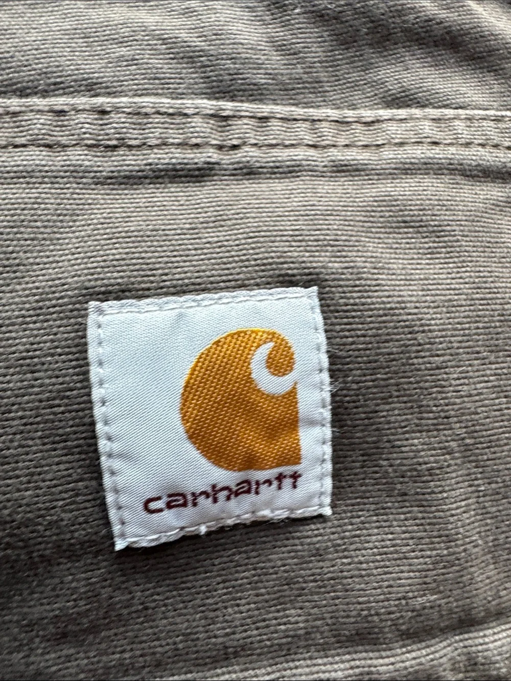 Carhartt Men's Relaxed Fit Brown Work Pants